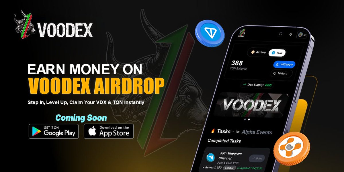 Voodex Exchange tweet media