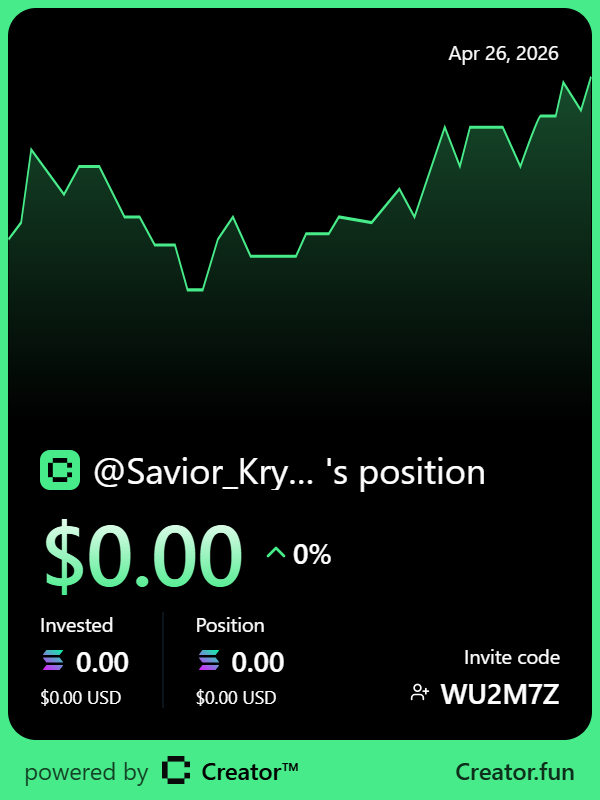 Savior_Krypton's tweet photo. I'm sharing my Creator Fun progress.

#CRX #CREATOR @creatorfun https://t.co/BVm2qEEQv6