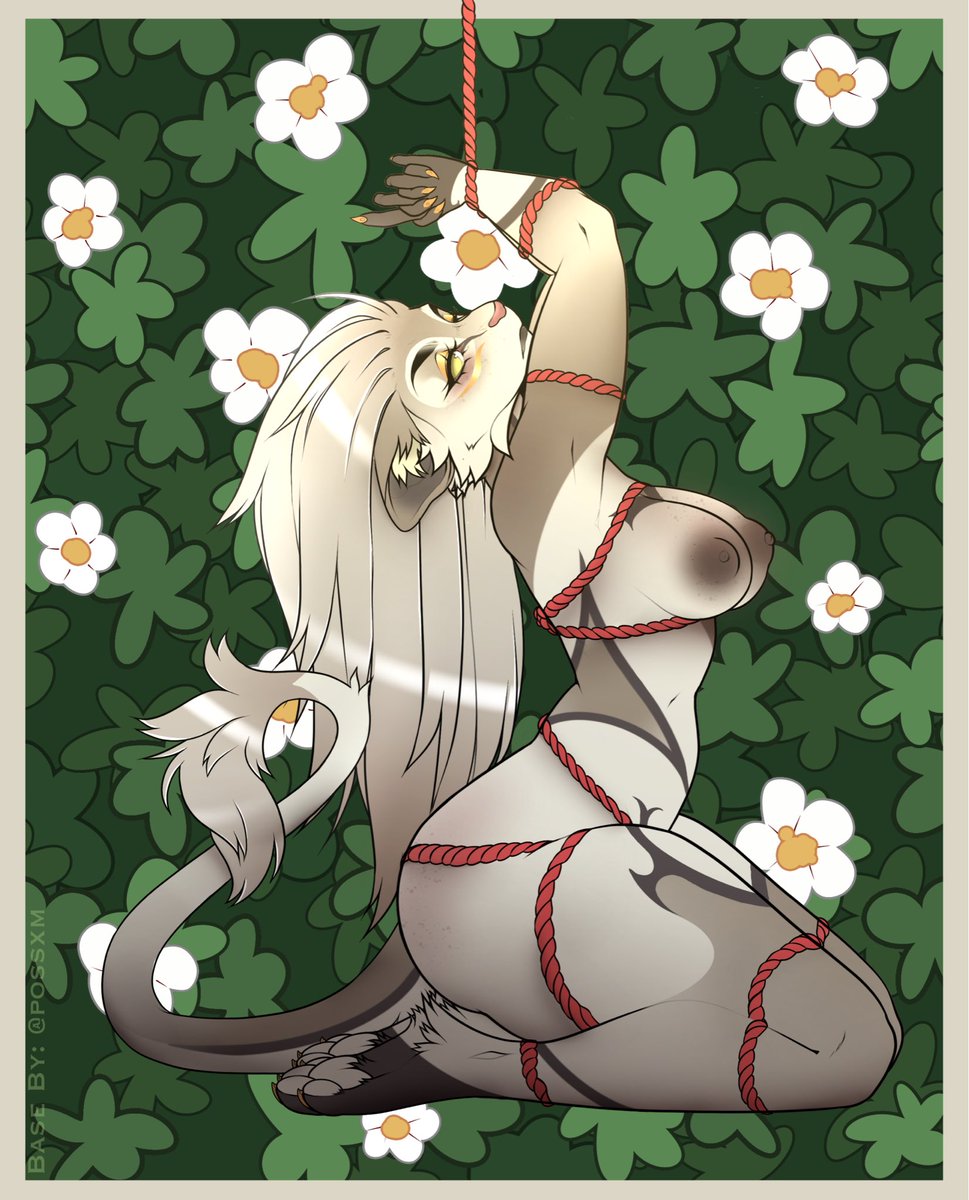 sazzy_l's tweet photo. Love being tied up 

#furry #furryart #art #nsfw https://t.co/ycS9ury2lX