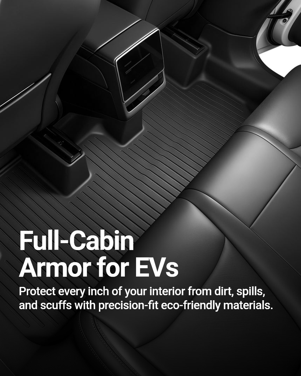 Precision-fit interior protection is the new smart standard for EV owners. Covers every inch, blends perfectly with your car. No more dirt, spills, or scuffs sneaking in. Protect your investment with style and eco-friendly materials. This is full-cabin armor for modern rides.
