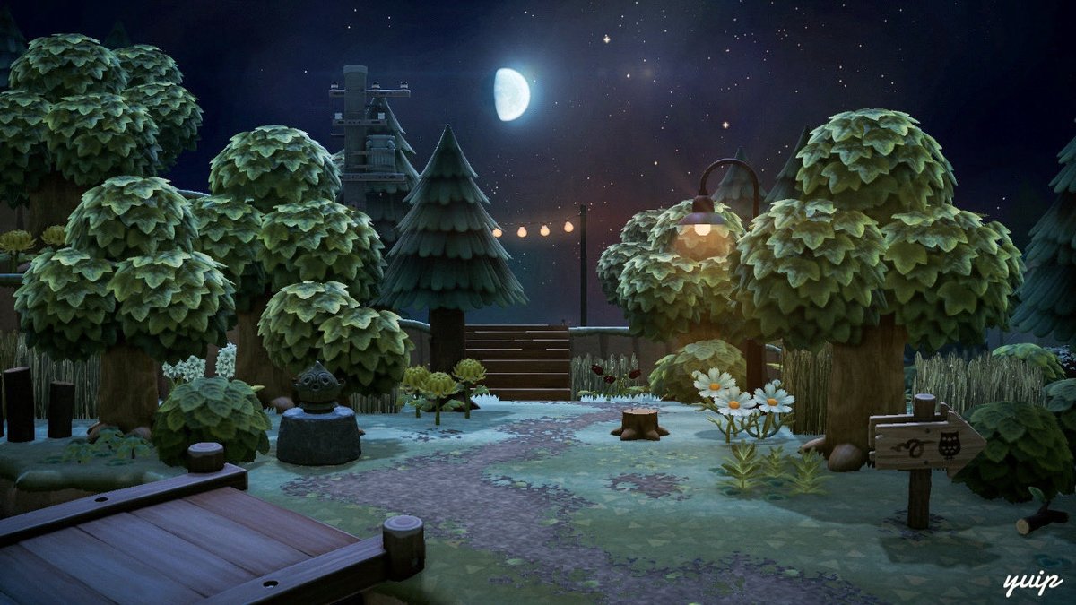 yuip615's tweet image. 🍃𓂃 𓈒𓏸

流れ星と、帰り道⋆ ☄︎. ·˚ *
A shooting star on my way home.

#あつ森写真部 #AnimalCrossing #ACNH