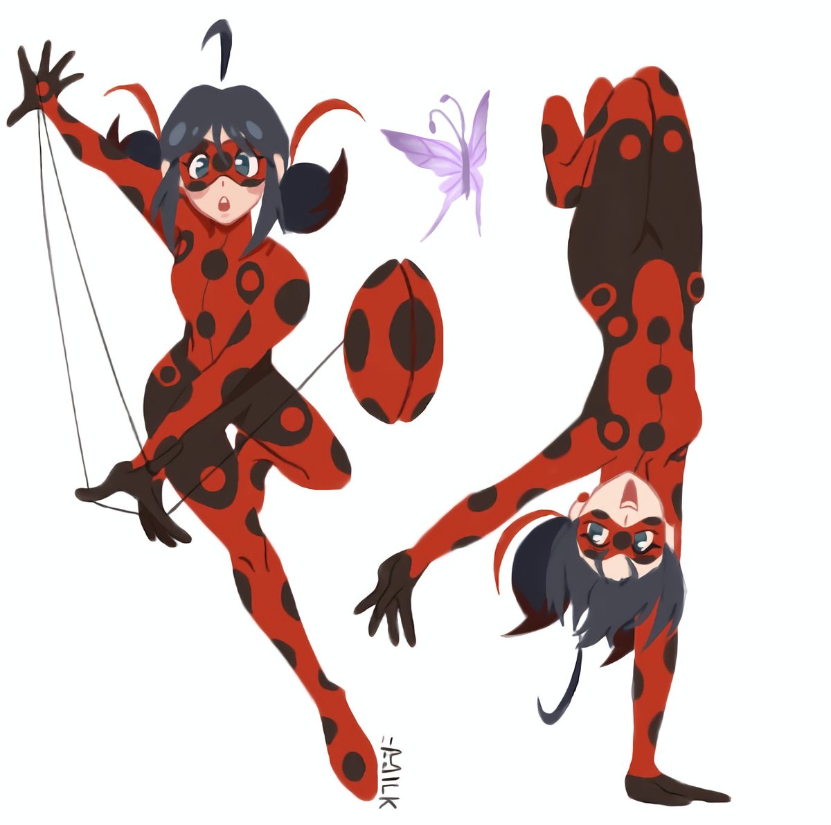Milkk143's tweet photo. Ladybug 🐞🪀 https://t.co/EpehD7uCLt