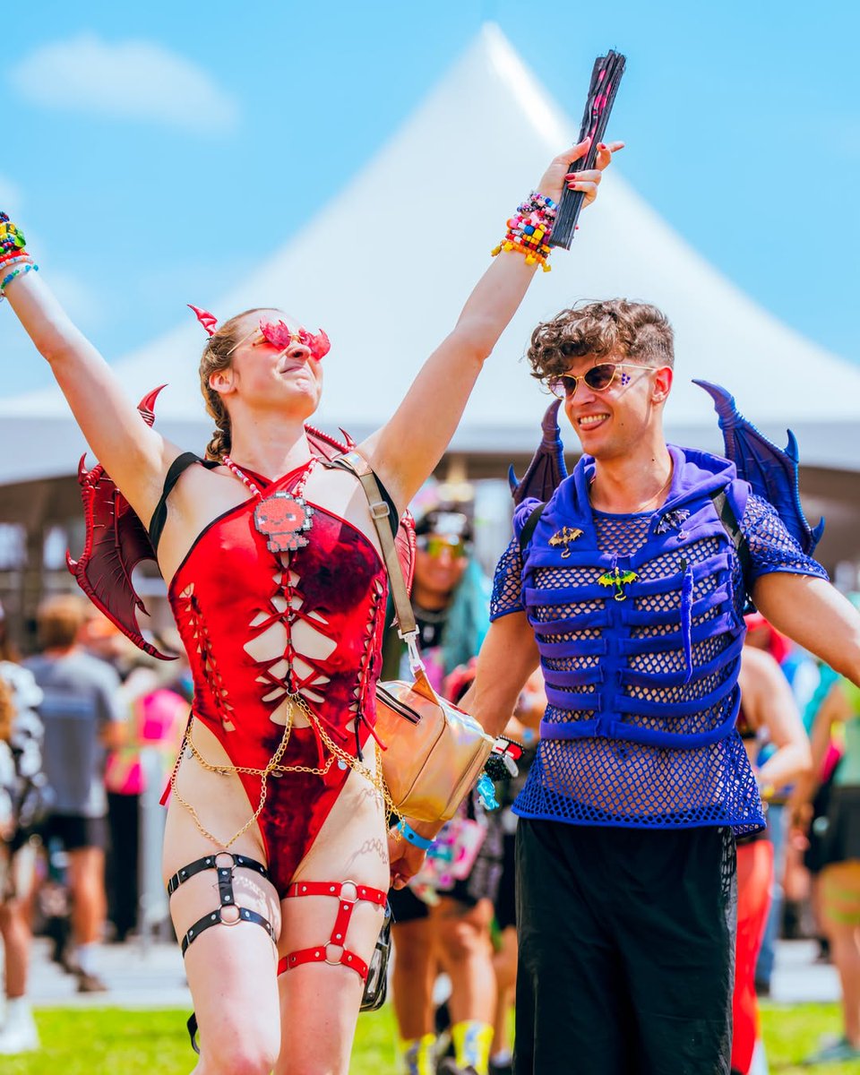 FKMusicFest's tweet photo. The Kings and Queens of the #FKFAM bring the realm to life. 👑 Your energy shakes the Kingdom to its core. ❤️‍🔥 https://t.co/kp426gR78b