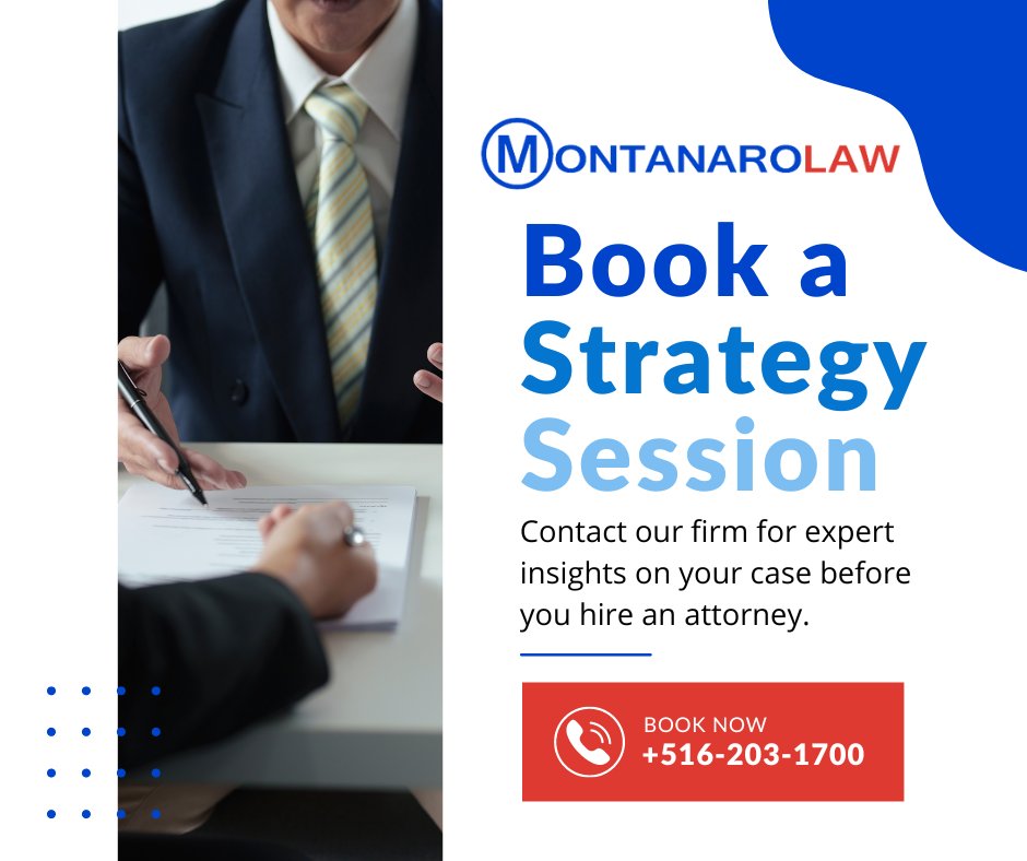 montanarolaw's tweet image. Get the clarity you need before hiring an attorney. Schedule a strategy session with MontanaroLaw today! #MontanaroLaw #StrategySession #BuisnessLaw #EstatePlanning #TrafficTicketDefense #CriminalDefense #RealEstate

(516)203-1700
montanarolaw.com
info@montanarolaw.com