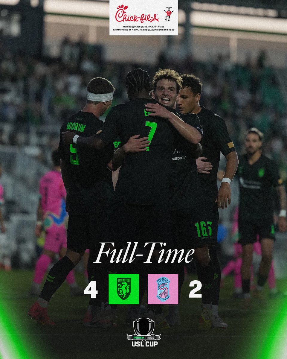 LexSporting's tweet image. A strong start to our @USL_Cup campaign! 💪

#LexGo | #LEXvMAD | #YearoftheHorse