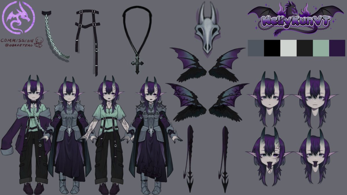 NelsonKurokii's tweet image. big things happening thanks to @obaketeru THE GOAT #vtuber #twitch #live2d