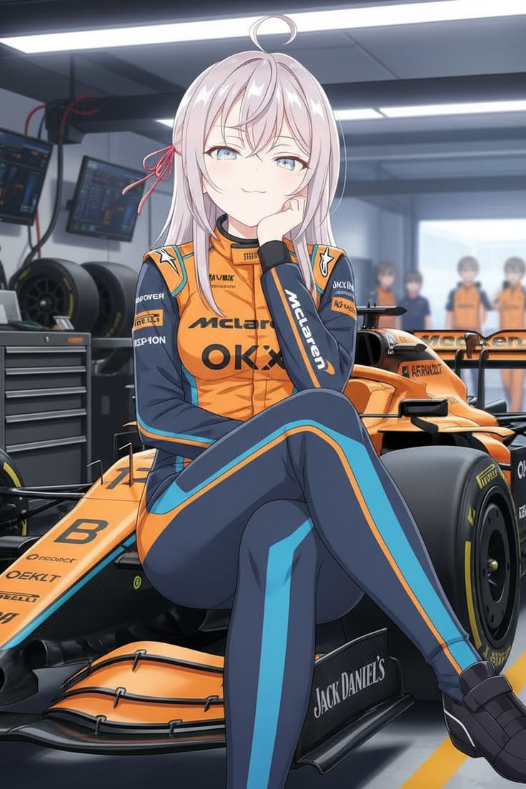 38xTheo25616's tweet image. #Ferrari #Mclaren #Mercedes #F1 #Anime #IA