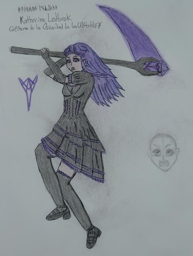 Growl_Kat's tweet photo. @Sm0LMish1 @Daya0w0 De momento este es el único dibujo decente que tengo de una de mis OCs https://t.co/wtvnx7arsv