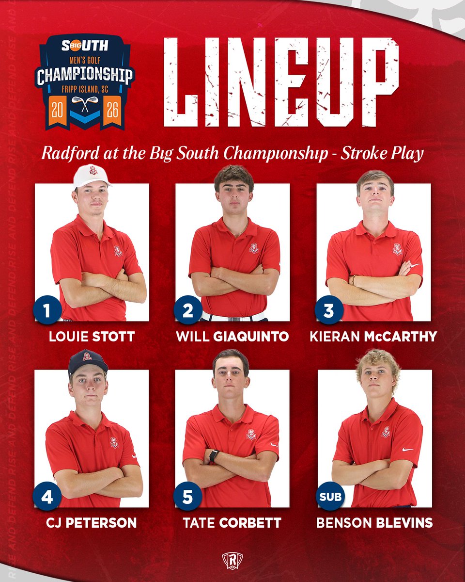 Radford Men's Golf tweet media