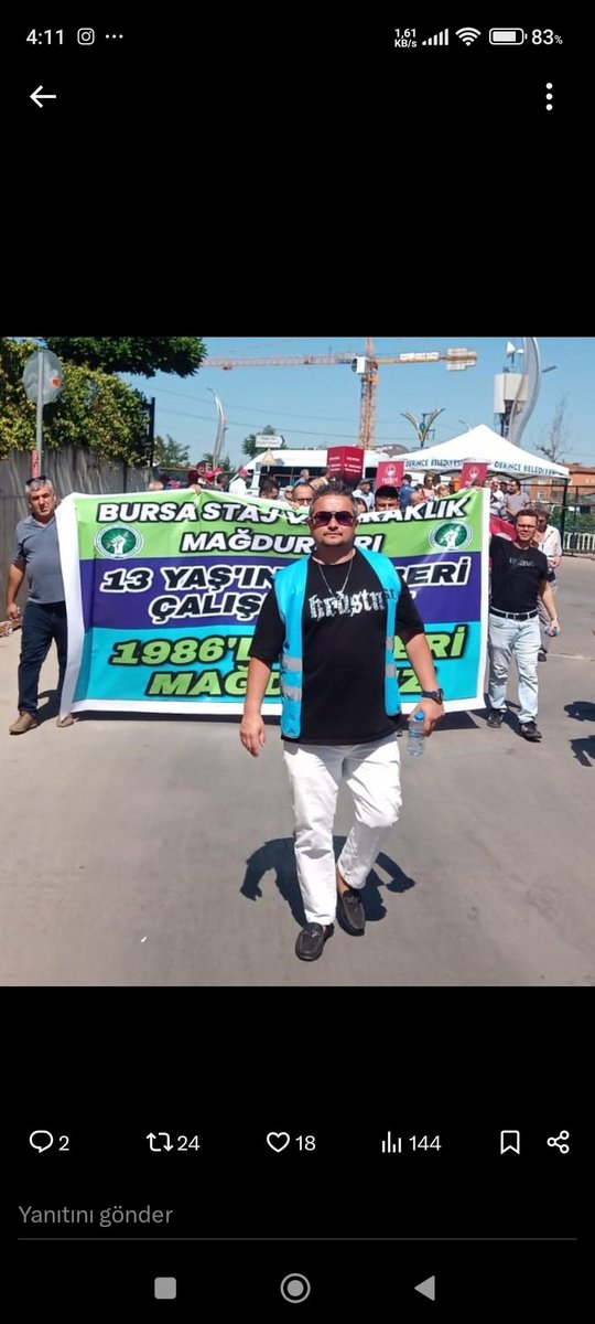 Kayseriscsm's tweet photo. ACİ KAYBIMIZ

@bursastajder 

Böyle bir acının tarifi yok.

Onun verdiği emek, gösterdiği mücadele ve bıraktığı iz asla unutulmayacak. Mekânı cennet olsun. 🕊️

Merhuma Allah’tan rahmet; ailesine, sevenlerine ve tüm Bursa Derneği yönetimine sabır ve başsağlığı dileriz.

Stajyer Çırak 
#3308eTescilVarHakYok