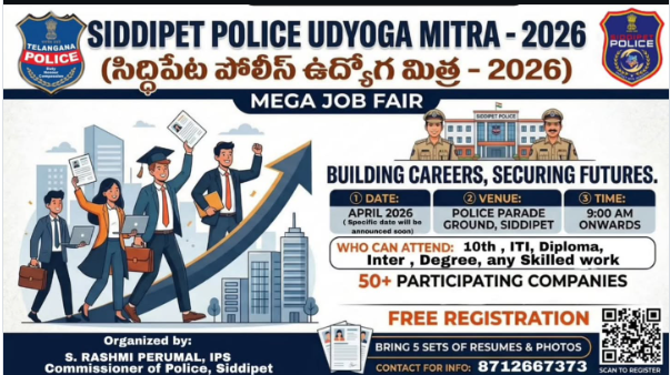 KisanCompany's tweet image. On April 25, 2026, we participated in a job fair organized at the Police Convention Hall—under the aegis of the Commissioner of Police, Siddipet—for the selection of necessary personnel for the FPO organization.
#siddipetvegetables
#CommissionerofPolice
#recruitment