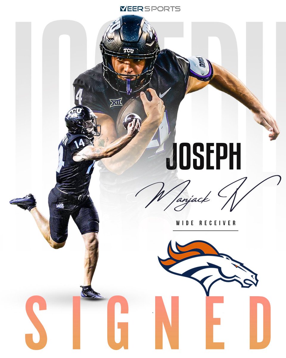 Our guy <a href="/JosephManjack/">Joseph Manjack IV</a> is headed to the Mile High ⛰️🫡 

#nfl #milehigh #broncoscountry #broncos #denverbroncos #letsride