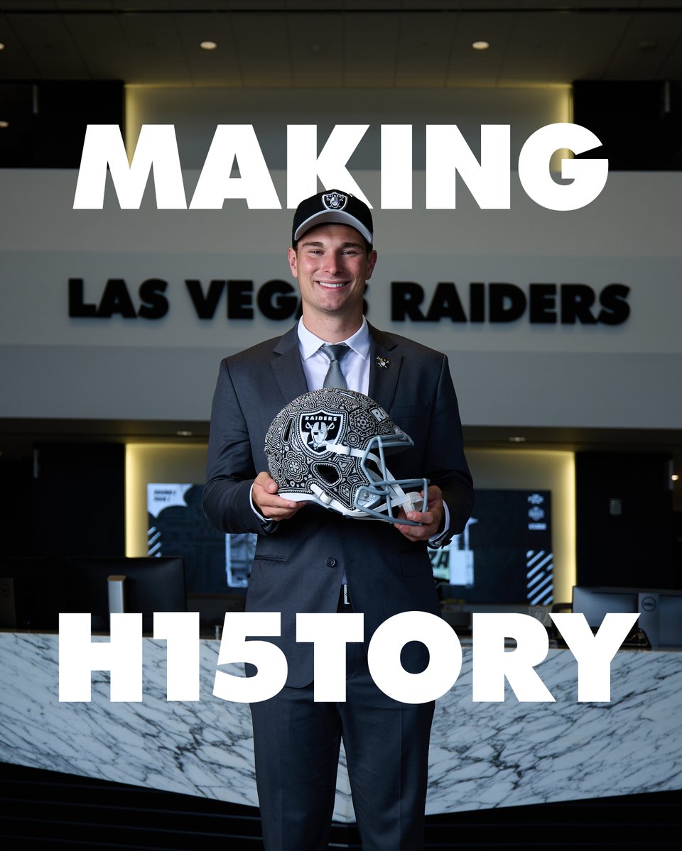 Raiders's tweet image. A day full of unforgettable moments for our first pick

#RaiderNation