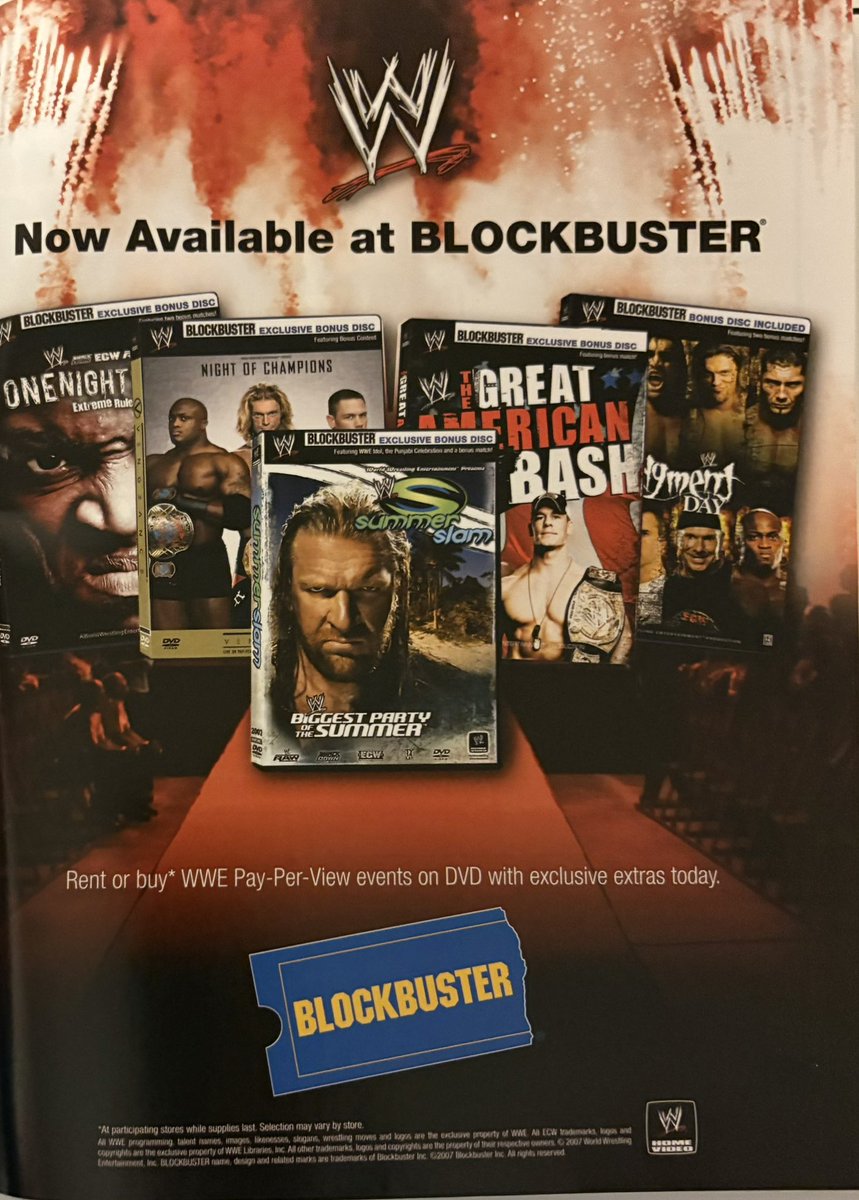Now Available at Blockbuster