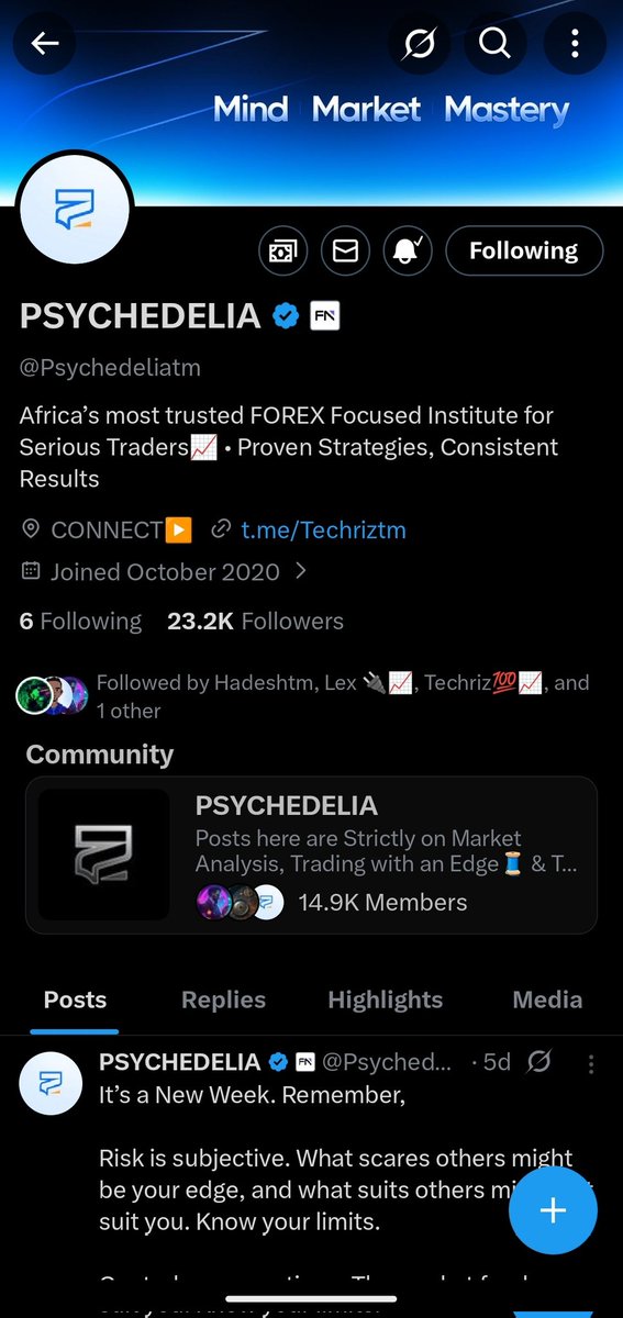COsugwu's tweet photo. @Techriztm @Psychedeliatm @TraderHadesh @FundedNext Done! @Techriztm https://t.co/1Vv9eMBxXF