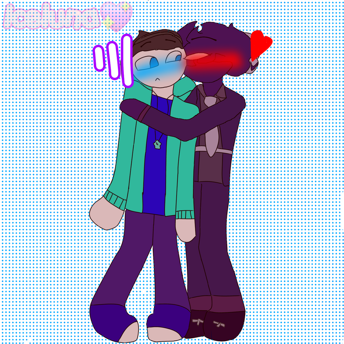 IceLuna_Gacha's tweet photo. 𝙳𝚒𝚋𝚞𝚓𝚘 𝚍𝚎 𝚂𝚝𝚊𝚛𝚟𝚘𝚒𝚍💜🩵 :3
#voidfnf 
#fanartㅤㅤㅤㅤ 
#Starvoid https://t.co/Xrp24f7Df3