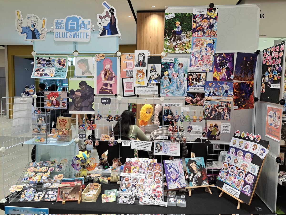Yehlawd's tweet photo. You guys remember Tempura Tsukasa?
He's been hanged on public humiliation in my booth D16 with my friend in #cosmicspring this weekend! A lot of stuff are running low! https://t.co/gZdUESeldW