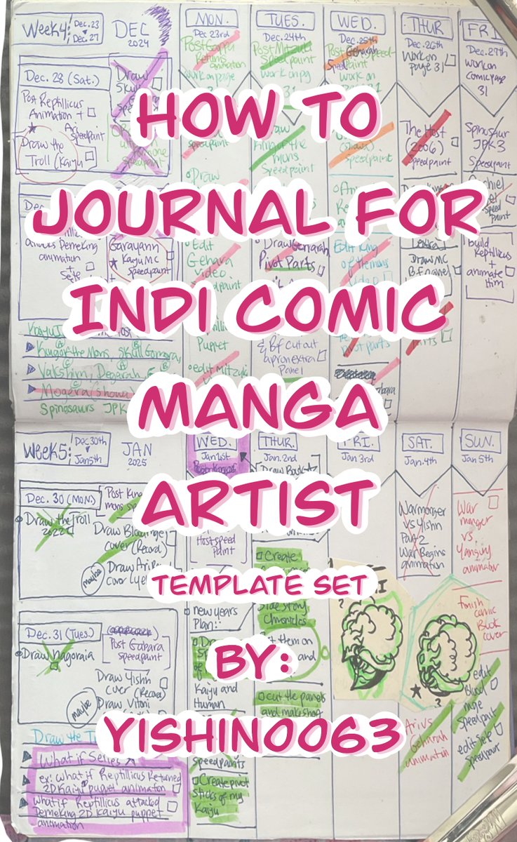 yishn0063's tweet image. patreon.com/posts/digital-… 
#DigitalCreator  #Journal For Indi Comic/#Manga #Artist #Template Set A. Feel free to Download and use them While creating your own Manga/ #comics #ShareTheJoy