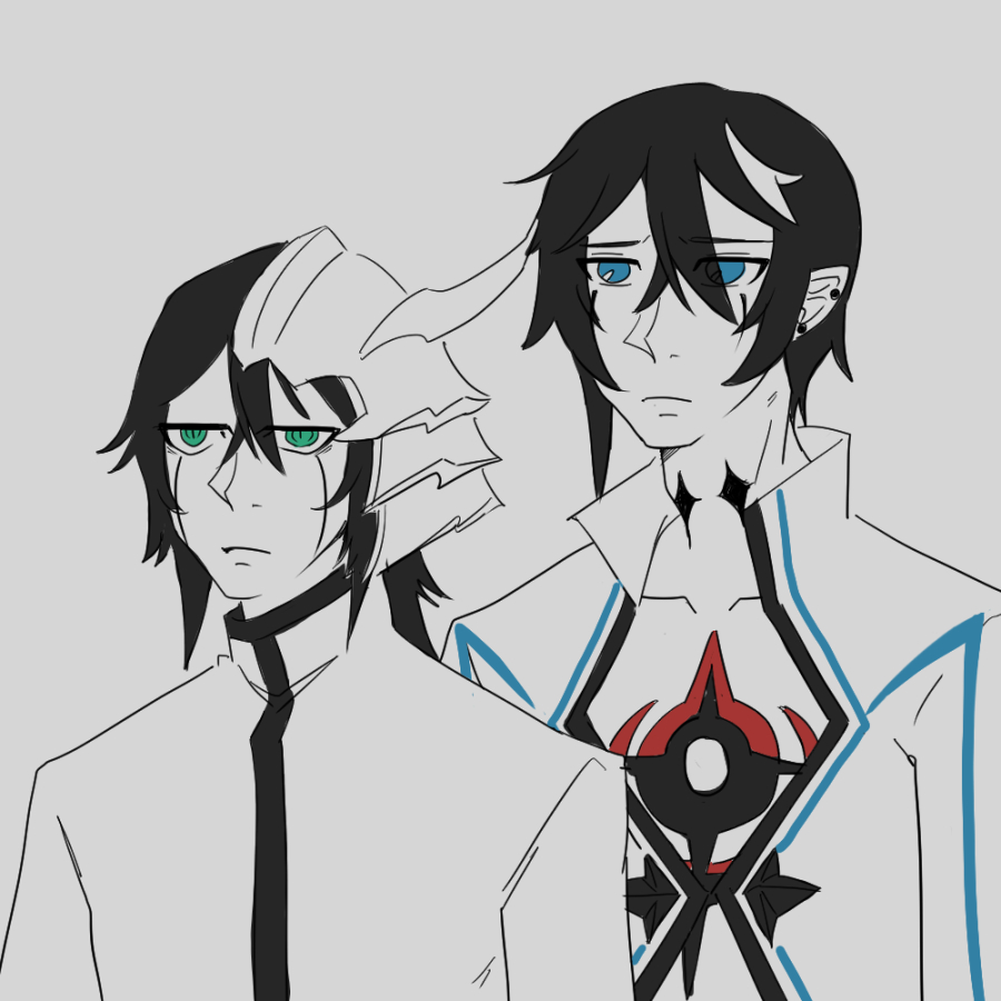 Nox_ious_'s tweet photo. Also it's funny that Uno is taller than Ulquiorra and he's basically baby lmao #shitpost https://t.co/xoWCSt6u23
