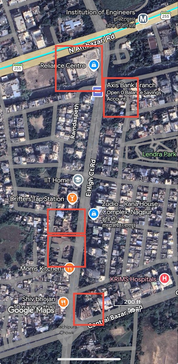 prajwallonde98's tweet image. The skyline along a 750m stretch of East High Court Road in Ramdaspeth is set for a major transformation 🏙️

Upcoming projects include:
• The Sky by R Sandesh
• Shri Ram Skylines
• Commercial project by Kukreja
• Swarn Prospera
• Novotel Hotel
#Nagpur #Ramdaspeth #Skyline