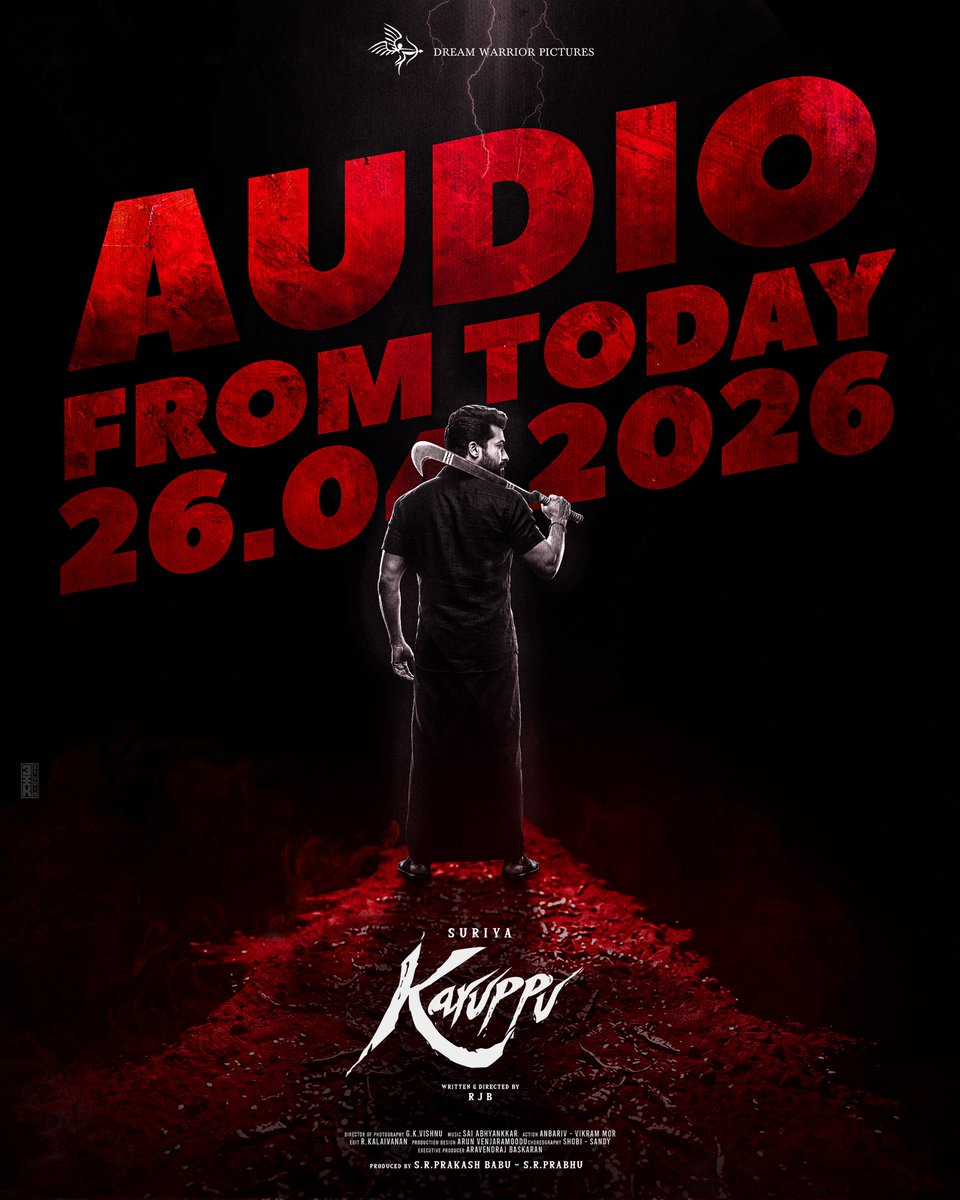 3XK_Studio's tweet photo. Quick one #Karuppu 🖤 https://t.co/0f3Cnbd8A7