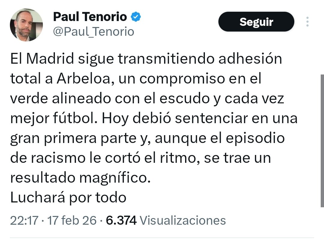 Jesús Núñez tweet media