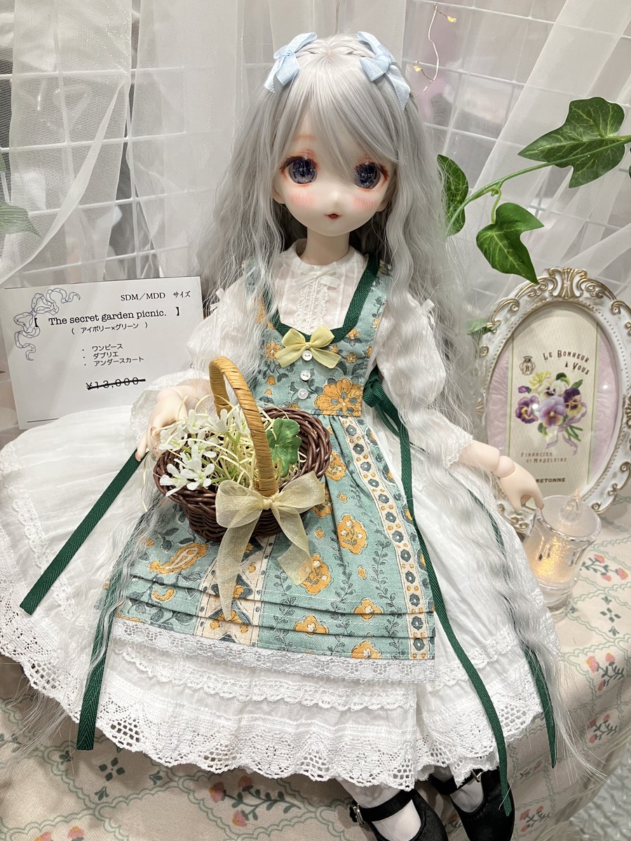 【 The secret garden picnic.】受注分を含めて全て完売しました。
お求めいただきありがとうございます。