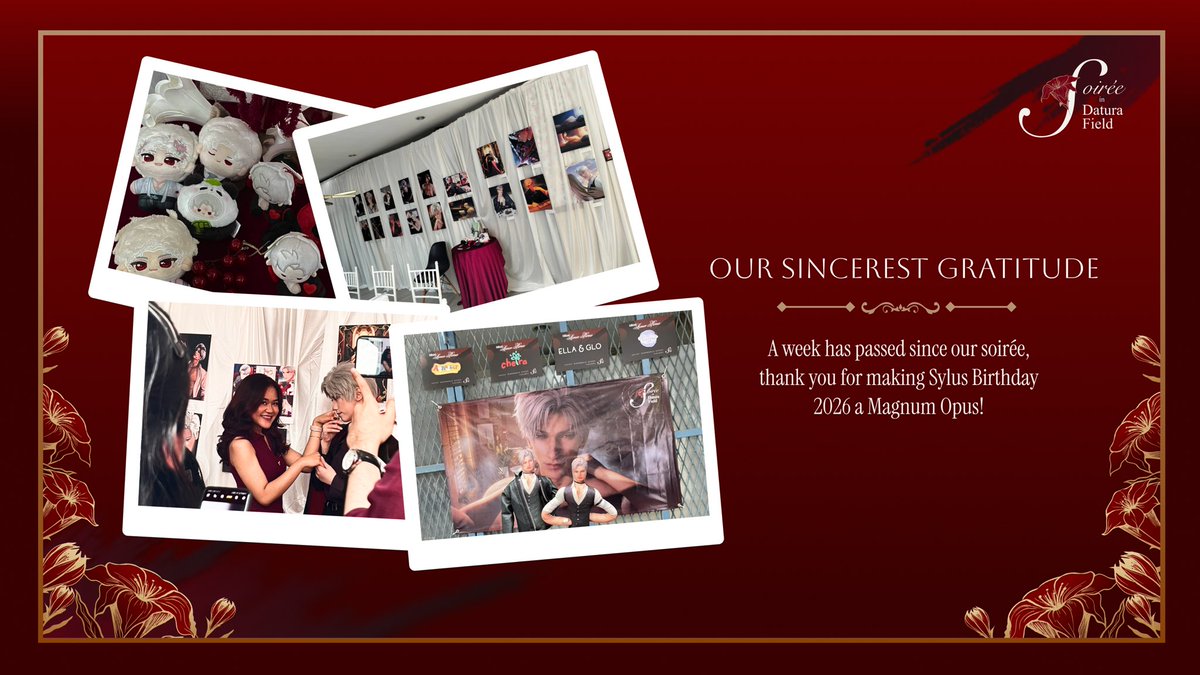 Soireé in Datura Field tweet media