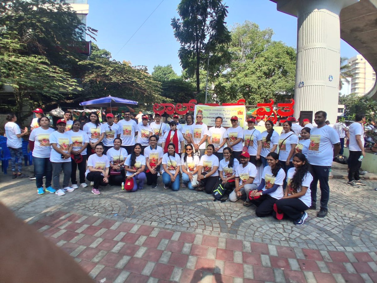 anirudhmaslekar's tweet image. Today’s KRA walkathon focused on increasing awareness of rheumatic diseases—chronic, often under-recognized, yet treatable.
Timely diagnosis and continued care can make a real difference.
#Rheumatology #PublicHealth