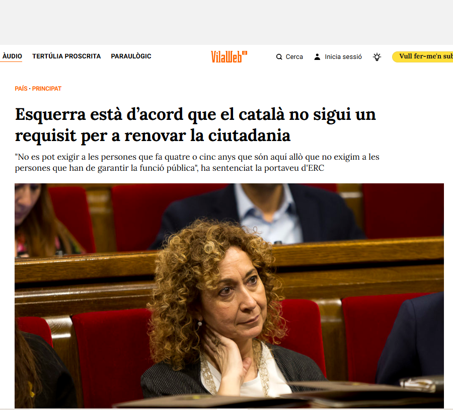 €RC = Traïdors a Catalunya
€RC = Traïdors a Catalunya
€RC = Traïdors a Catalunya
€RC = Traïdors a Catalunya
€RC = Traïdors a Catalunya
El català s'ha d'exigir a tothom que voluntàriament decideixi viure a Catalunya.