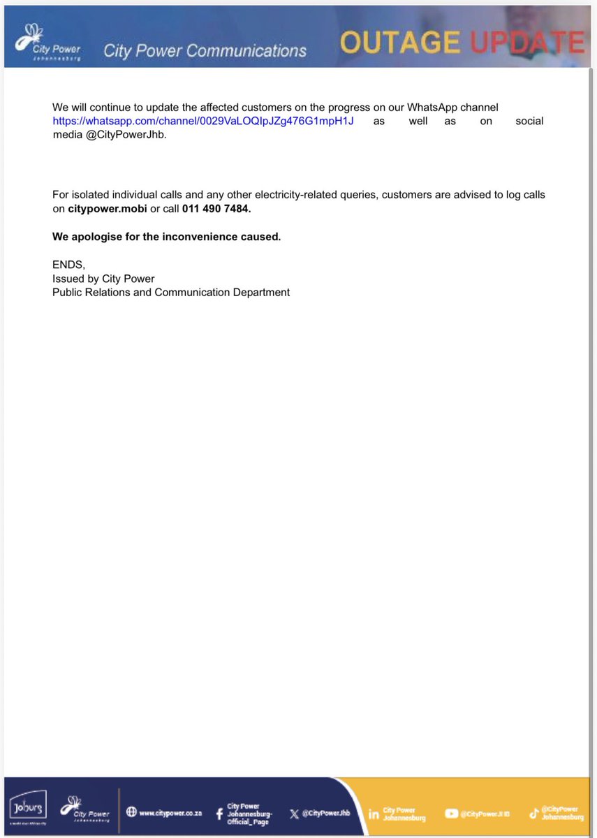 @CityPowerJhb tweet media
