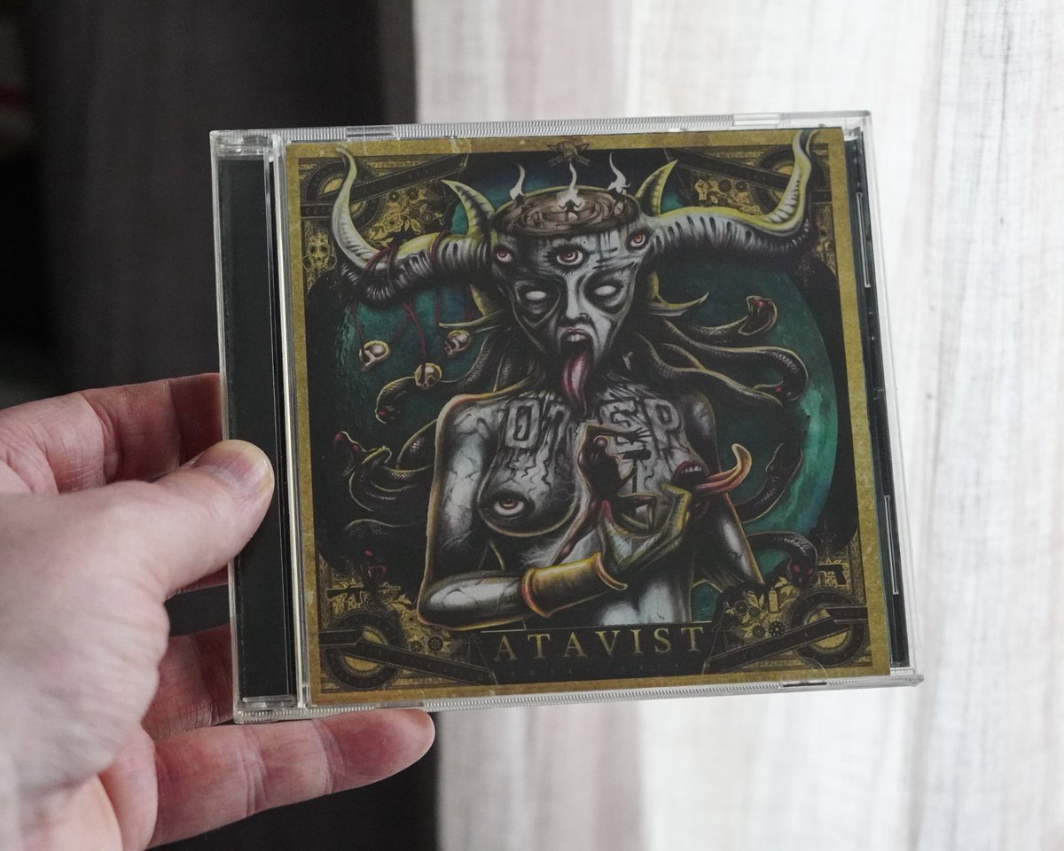 Defstar666's tweet photo. 🧿 15th ANNIVERSARY 🧿

🇺🇸 OTEP - Atavist (2011) 

Not as good as Sevas Tra but artwork has some similar shamanic kinda vibe 
#Otep #US #femalefronted #agressive #numetal #AlbumAnniversary https://t.co/tp33IIVpDI