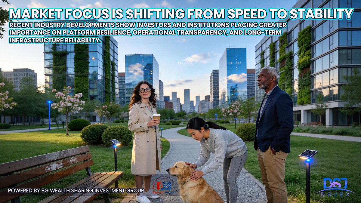 DSJExchange_'s tweet image. 📊 Market priorities are shifting from speed to stability.
🚀 Institutions now focus on resilience, security, and operational strength.
📈 DSJEX aligns with long-term stability and sustainable platform development.

#DSJEX #BG #MarketTrends #Fintech #DigitalFinance