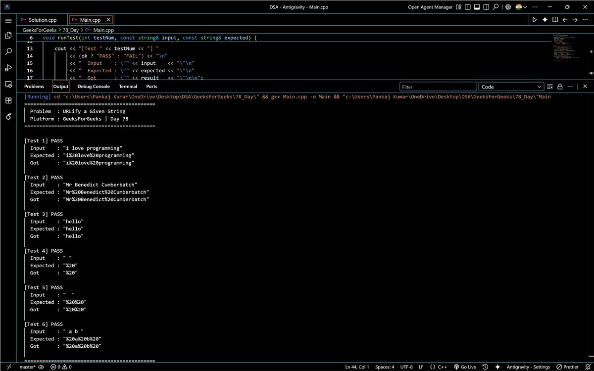 PankajB42550's tweet photo. 🚀 #Day72/60 – #geekstreak60

Solved: Common in 3 Sorted Arrays (GFG)

Used three-pointer traversal.

📊Complexity:
✓ O(M✕N) | O(1) 
✓ Handles duplicates
✓ Accepted

Powered by @GeeksforGeeks &amp; @NPCI_NPCI 

#60DaysPOTD #geekstreak60 #npci #DSA #Arrays #ThreePointers #DAY89/90 https://t.co/ZzbainXDKO