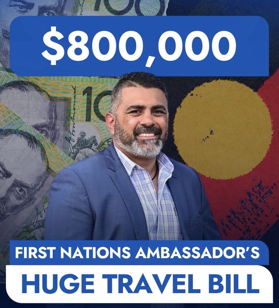 littlemykonos's tweet image. Justin Mohamed makes $8333 dollars a week to be the First Nations Ambassador and STILL charged the tax payer eight hundred thousand dollars on travel expenses.