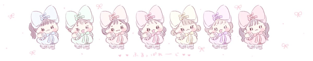 ふるっぱれーどのぷくぷくの衣装可愛すぎてそういうキャラクターみたいでめっちゃ可愛い（語彙力のなさ
#FRUITSZIPPER #ふるっぱー 
#フルーツジッパー