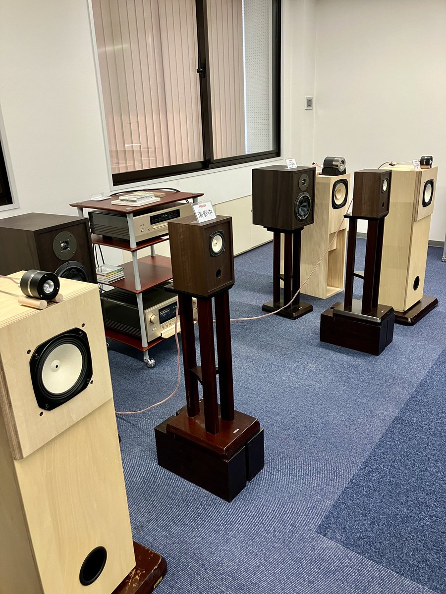 FOSTEX_INFO's tweet image. 本日、「第8回 MJオーディオフェスティバル」が開場いたしました！
万全の準備で、皆さまのお越しを心よりお待ちしております。

音をお楽しみください。

#fostex #MJオーディオフェスティバル #オーディオ