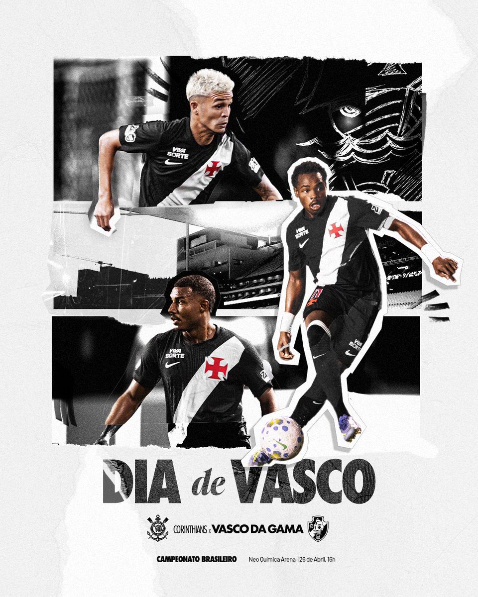 VascodaGama's tweet image. É DIA DE VASCO NO BRASILEIRÃO! ⚔️🇧🇷

VAMOS JUNTOS PELA VITÓRIA FORA DE CASA! 💢

#DiaDeVasco
#VascoDaGama