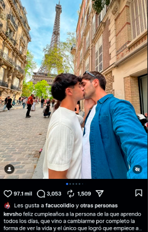 na bueno, lo primero que hizo Colidio en el entretiempo fue ir a darle like en ig a esto.