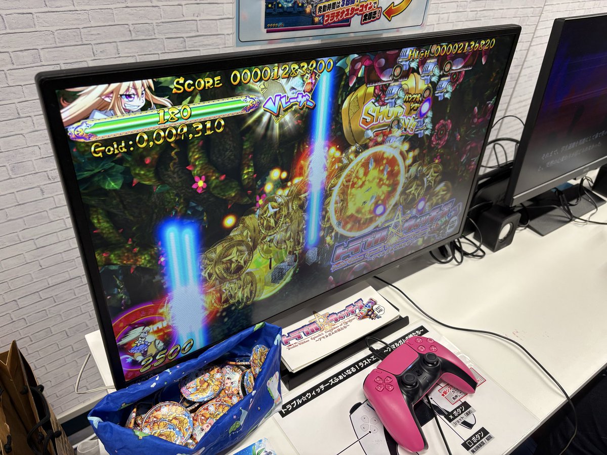 studiosiesta's tweet photo. 横浜ゲームショウ2026本日も開場いたしました！
エディオン横浜西口本店様6fのメビウス様ブースにてトラブル⭐︎ウィッチーズふぁいなる！ラストエンド、Beep様ブースでコットンリブート、並びにハイテンション！試遊できます！
遊んでいただいた方には特典も差し上げておりますので、ぜひ遊びにきてね！