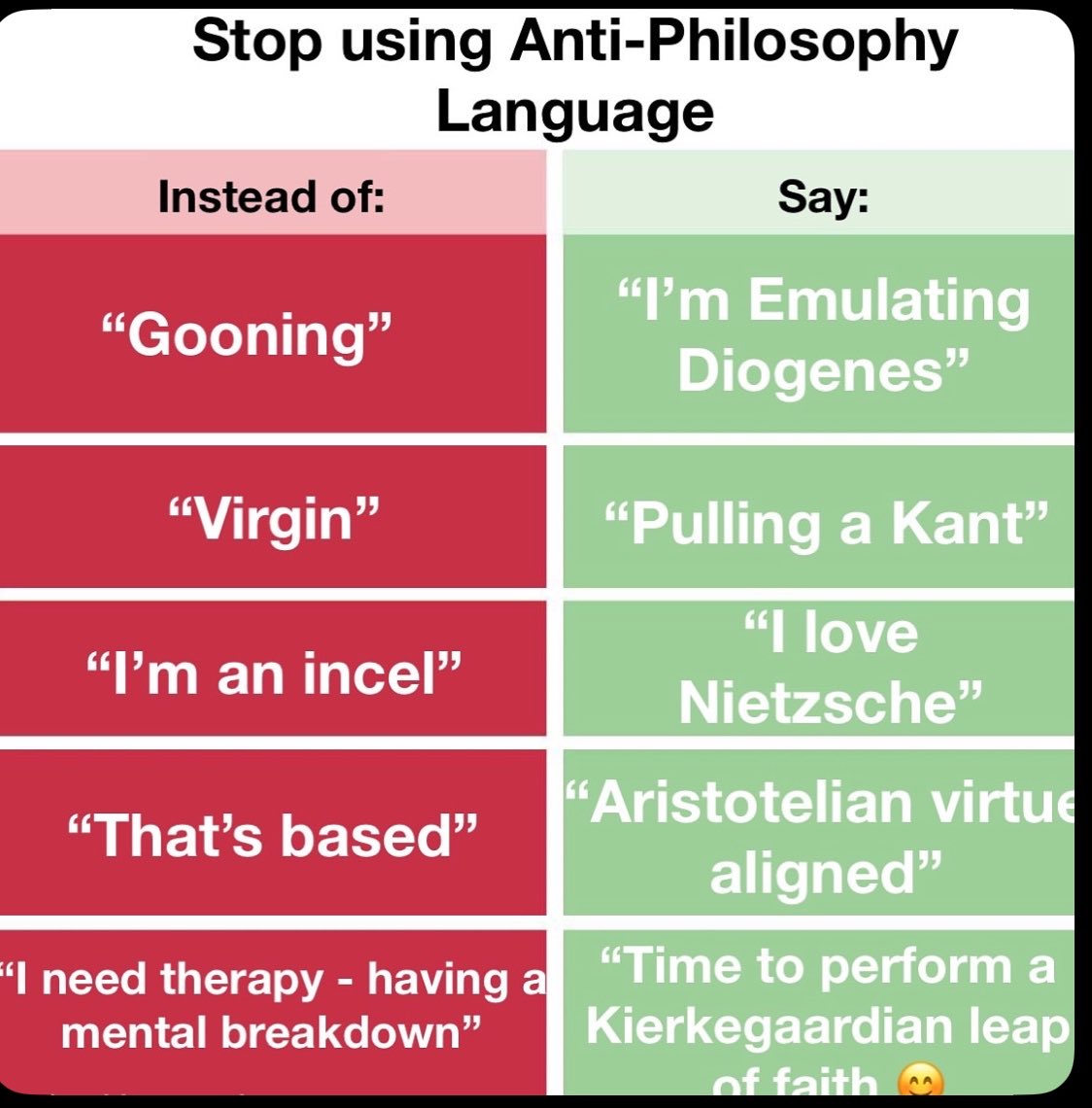 philosophy memes 🔗 tweet media