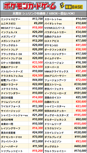 買取BASE@トレカ tweet media