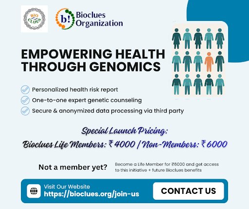 bioclues's tweet image. Happy #DNADay

To celebrate, why not explore your own blueprint? If you become a life member of Bioclues, you will receive your genomic blueprint for free.

Please find more details and sign up at: bioclues.org/join-us/.  #bioinformatics #genomics #India @prashbio @gyanc7