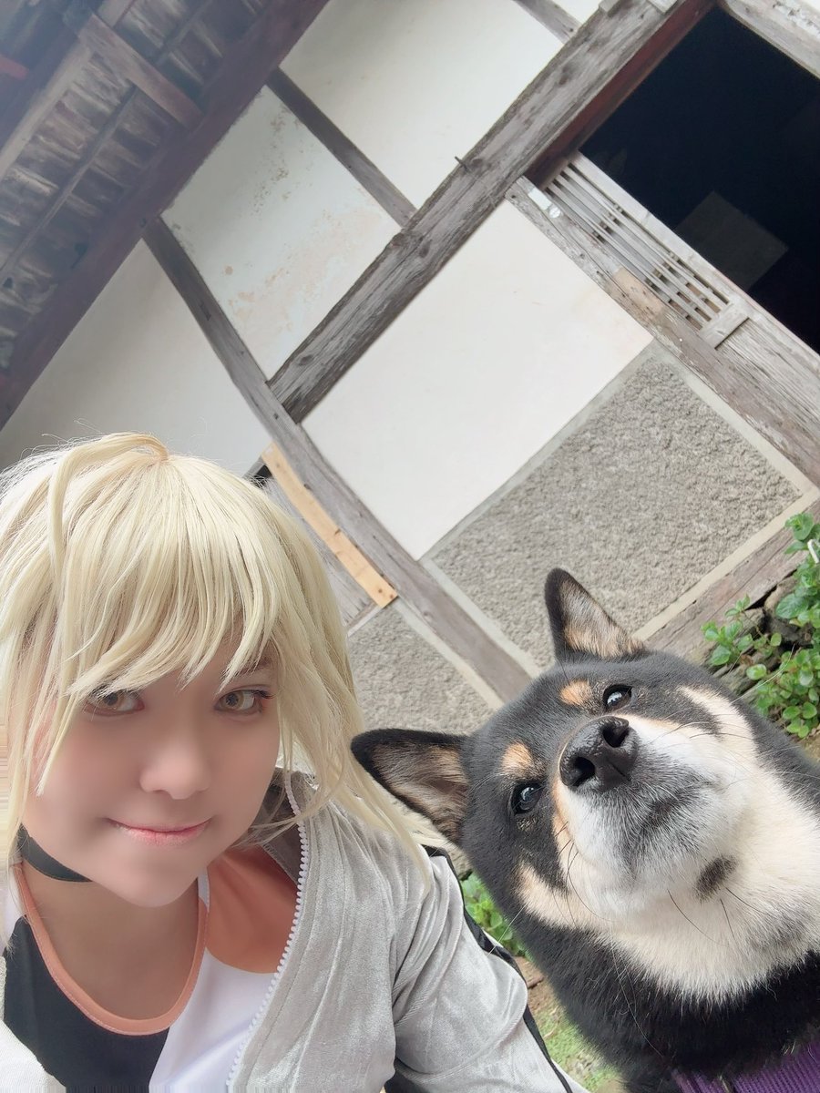 黒まめ_和気コス5/3 tweet media