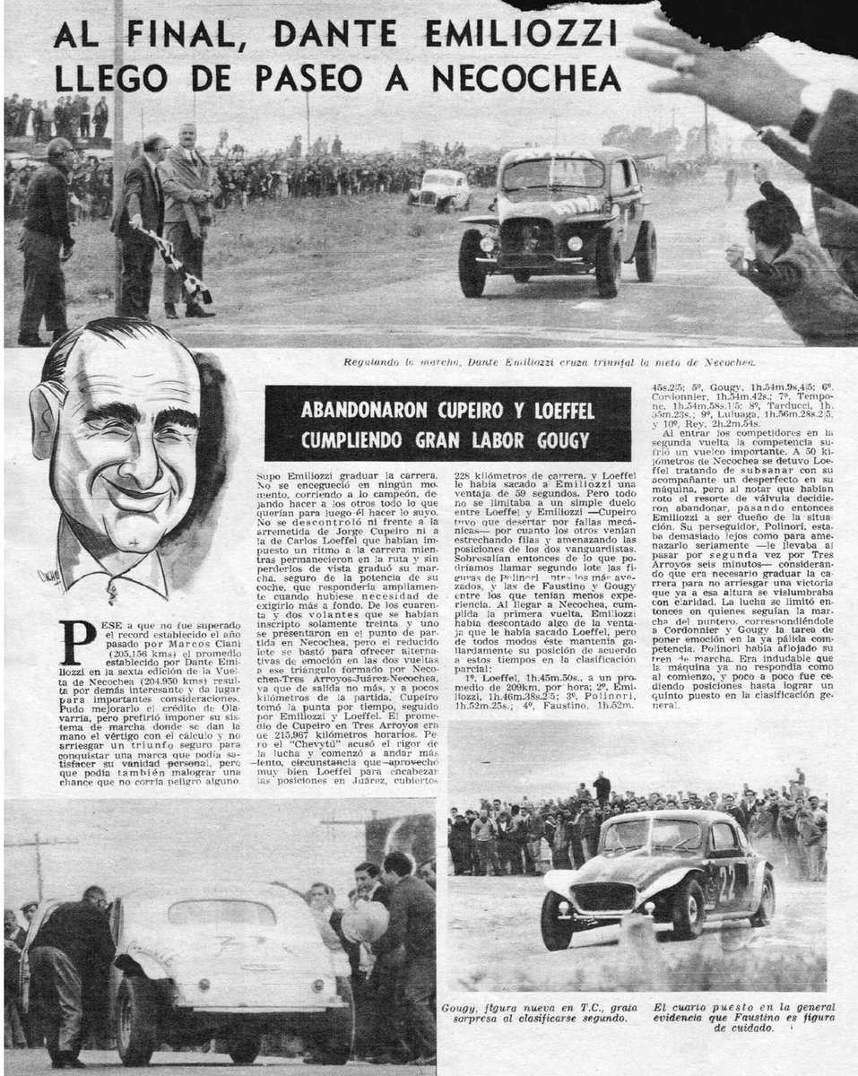 PatoG82's tweet photo. 📝 Nota de revista Ases y Motores 🏁
#TCenNecochea #TurismoCarretera #DanteEmiliozzi #HermanosEmiliozzi #RaulGougy #FordTC #SemipermanenteTC #RevistaAsesYMotores #AsesyMotores #AutomovilismoArgentino #RevistaAutomundo #OscarCordonnier #LaGaleradelosEmiliozzi #TCenRuta https://t.co/rMX9O7upVu