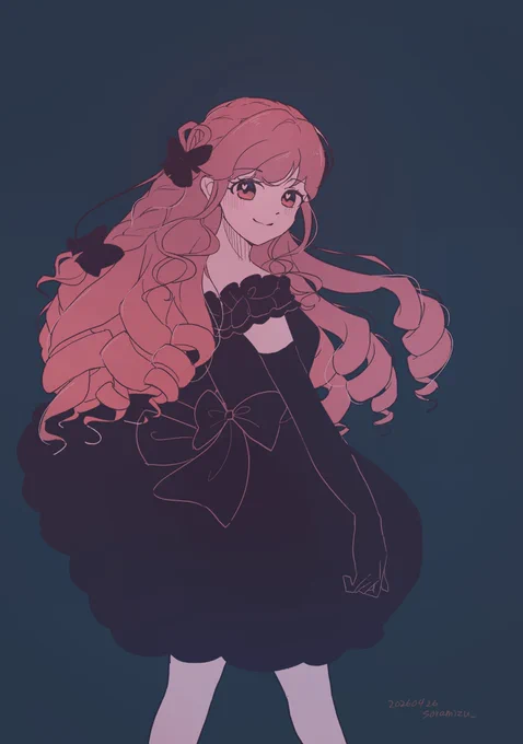 #み絵る 昨日の姫乃さんの言葉を聞いて衝動的にかきました 恐れの棘と戦う姿、見届けさせてください