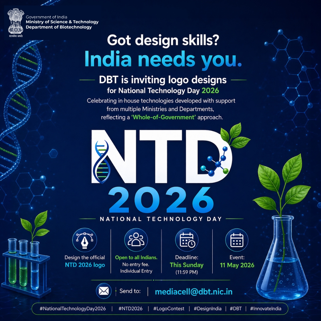 Department of Biotechnology tweet media