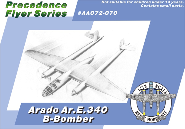 Our traditional hand-cast resin model kit, the 1/72 Arado Ar.E.340, has now been enhanced with precision 3D-printed resin parts. The new Ar.E.340 Bomber-B kit offers a smoother build experience and a higher level of accuracy.
👉anigrand.com/product/1-72-a…
#Anigrand  #72scale
