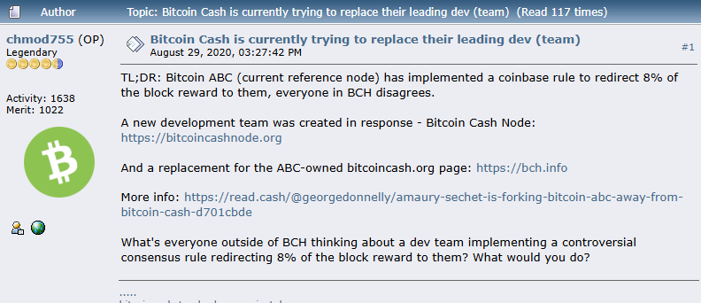 caishenxbt's tweet photo. Note: Important Information Regarding eCash (XEC) – An Existing Bitcoin Fork 

Dear CT, 
I wanted to inform you that there is already an established Bitcoin fork called @eCash , with the official ticker symbol XEC. 

Quick Facts: 
- eCash (XEC) originated as a hard fork of Bitcoin Cash (BCH) on November 15, 2020 (at block 661,648). At the time of the fork, it was known as Bitcoin Cash ABC (BCHA).

- In July 2021 (specifically July 1, 2021 at 12:00 UTC), Bitcoin Cash ABC officially rebranded to eCash and the token was renamed from BCHA to XEC. This included a redenomination where 1 BCHA = 1,000,000 XEC (to improve usability by reducing the number of decimal places). No blockchain swap occurred — it was a straightforward rebrand of the existing chain. 

- eCash is not a new project. It is the direct continuation of the Bitcoin ABC client, which itself traces back to the original 2017 Bitcoin Cash fork from Bitcoin (BTC). 

Key Details & Leadership: 
The project is led by Amaury Séchet (X handle: @deadalnix), the same developer who was the lead maintainer of Bitcoin ABC and played a major role in the creation of Bitcoin Cash.

The network focuses on fast, low-cost peer-to-peer electronic cash, with added features like Avalanche consensus for faster finality and staking.

Official Bitcoin ABC announcement (now archived/redirected): Confirms the full rebrand from BCHA to eCash (XEC) on July 1, 2021. 

eCash official blog: Detailed post on the rebranding and launch of staking. 

Major exchanges (Binance, Bitfinex, etc.) publicly announced and completed the BCHA → XEC rebrand and redenomination in 2021. 

This project has been live and trading under the XEC ticker for nearly five years. If someone is discussing or planning anything related to a “new eCash” or similar fork, please be aware that eCash (XEC) already exists as a fully independent chain with its own community, developers, and infrastructure. 

Website: https://t.co/1uQB8wdA1r
X (Twitter): @ecash 
Explorer: https://t.co/Yw0TiuwO8r