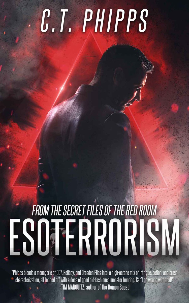 CT_Phipps's tweet image. I admit, I wrote a urban fantasy detective/secret agent with a trench coat and stubble for my ESOTERRORISM books. #UnitedStatesOfMonsters #books #urbanfantasy